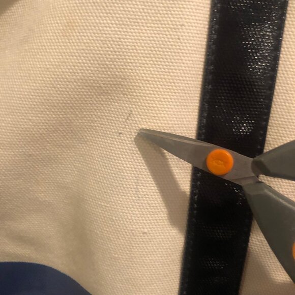 TORY BURCH Very Large Weekender Tote Bag Color block Blue - Picture 12 of 15